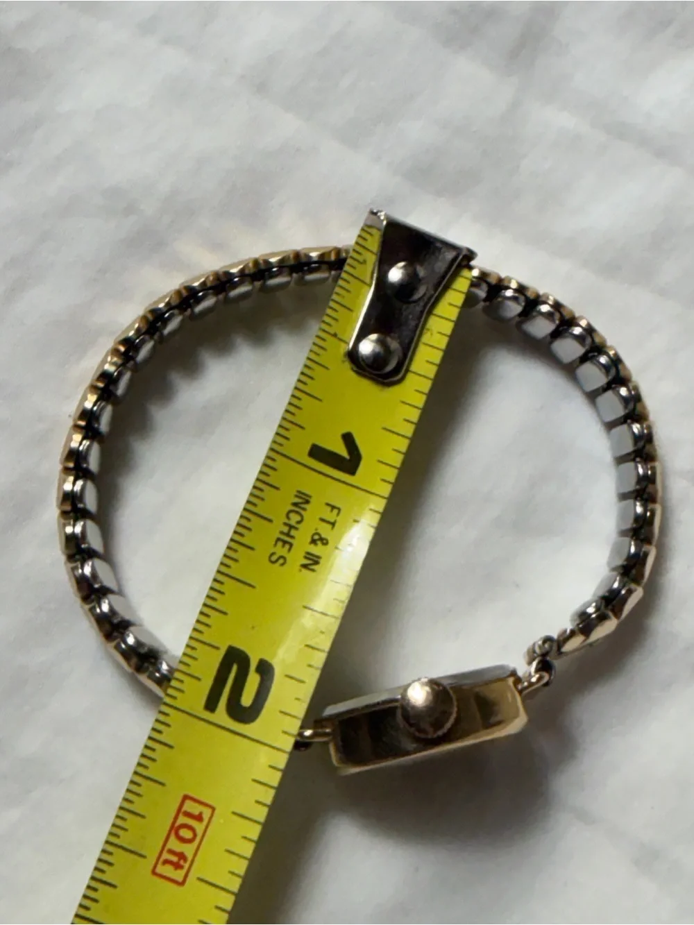 10k GF Timex Women's Gold Tone Link Bracelet Watch